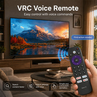 Televisor Inteligente de 32 a 98 Pulgadas 4K Ultra HD HDR Android WiFi LED con Control Remoto por Voz para Uso Doméstico y Hotelero