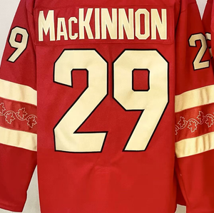 Versand bereit Canada Red 2025 4 Nations Face-Off Genähtes Hockey trikot in bester Qualität - Product Image 3