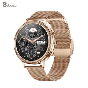 Reloj inteligente V60 de moda para mujer, reloj inteligente con llamadas BT para teléfonos Android e IOS, reloj de pulsera con pantalla táctil a Color para mujer - Product Image 4