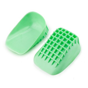 99 solette sportive solette buon assorbimento degli urti TPR Heel Cup imbottitura <span class=keywords><strong>Silicone</strong></span> Gel tazza tacco per il Comfort esercizio Sport - Product Image 1