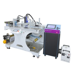 Machine d'impression jet d'encre UV IPS-RW600+IPS-6501 avec base de données de codage et marquage, système Windows, enrouleur de films d'étiquettes, impression de date, codes GS1, DM, QR - Product Image 1