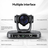 Oneking AI Tracking 4K UHD PTZ Caméra De vidéofconférence 12x USB/SDI/HDML/NDI Caméra IP Pour Diffusion En Direct