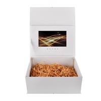 Chine marque personnalisée 4.3 pouces LCD vidéo brochure boîte-cadeau vidéo présentation étui carton avec haut-parleur