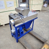 Machine à décortiquer les cacahuètes facile à utiliser, machine à décortiquer les cacahuètes grillées, machine à torréfier et décortiquer les cacahuètes