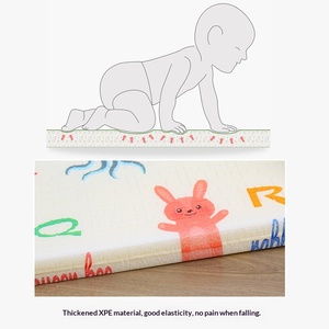 Alfombra de gateo plegable XPE de 4 cm de grosor, a prueba de frío, para bebés y niños pequeños de 0 a 3 años - Product Image 4