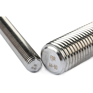 A4-80 besi tahan karat 316 batang berulir penuh M6 M8 <span class=keywords><strong>Bar</strong></span> sistem metrik - Product Image 5