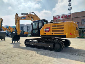 Pelle sur chenilles originale chinoise Sany SY375H puissante 37 tonnes SY375 SY375H-S de terrassement d'occasion avec moteur ISUZU vente bon marché - Product Image 2