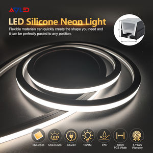 High Density 126leds/m 16*16mm Neon <b>LED</b> Strip <b>Light</b> Flexible Silicone Soft Lamp <b>Tube</b> CRI90 Architectural Contour Outline <b>Light</b> - Product Image 2