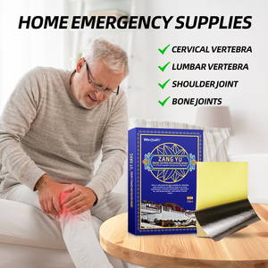 왕테일른 장유 진통 패치 - 근육 및 허리 통증 완화를 위한 원적외선 자기 요법이 포함된 천연 티베트 허브 포뮬러 - Product Image 4