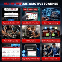 Outil de programmation Launch X431 PRO3S+ Elite J2534 avec codage ECU, 41 fonctions de réinitialisation, machine de diagnostic automobile