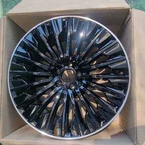 Jantes en alliage forgé 18-24 pouces, multi-branches, noir brillant usiné, 5x112 5x130 pour Mercedes G63 GLE <span class=keywords><strong>GLS</strong></span> Classe S V167 X167 W223 W463 - Product Image 4