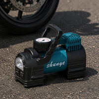 Nouvelle pompe à air électrique portable numérique 12V DC en métal avec moniteur de pression des pneus pour voiture, compresseur d'air