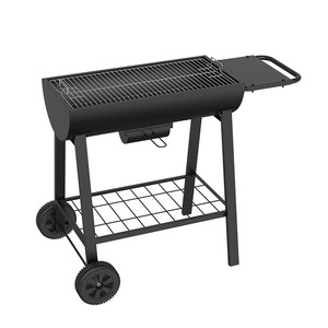 Large Outdoor BBQ Grill Trolley Multifunctional Portable Camping Barbecue Rack Thickened American Style - Product Image 2