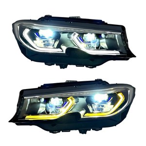 Faro Delantero LT Plug & Play V3 para <span class=keywords><strong>BMW</strong></span> Serie 3 G20 G28 2019-2022, Estilo Láser Exclusivo, Amarillo, Blanco, Ámbar, DRL, Conjunto de Lámparas Delanteras - Product Image 3