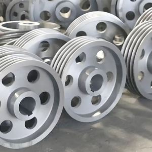 Polea de hierro fundido al por mayor con rueda estriada para bomba de agua y alternador - Product Image 6