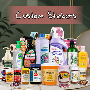 Custom <b>Waterproof</b> Oil Proof PP Material Adhesive Sticker Printing Service for Cosmetic Bottles Candle & Photo Frame <b>Labels</b> - Product Image 6
