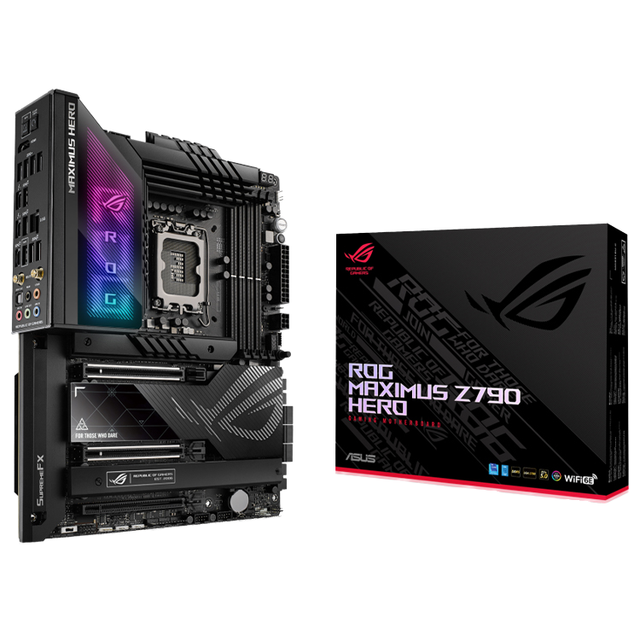 ROG MAXIMUS Z790 ATX Desktop Motherboard Dual Channel Architecture Supports 13th 12th Gen Intel Processors RAM Socket Type LGA