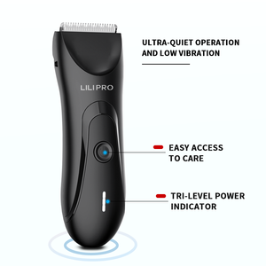 LILIPRO B1, afeitadora <span class=keywords><strong>de</strong></span> ingle y cuerpo, cortapelos con bola ligera, recortadora <span class=keywords><strong>de</strong></span> pelo, máquina <span class=keywords><strong>de</strong></span> <span class=keywords><strong>afeitar</strong></span> Skinsafe para hombres, cerámica - Product Image 2