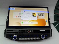 Lecteur GPS Android Auto pour voiture 13,3 pouces 8 cœurs Car Play pour Toyota 4 Runner 2010-2022 Prise en charge de la fonction caméra de vision panoramique 360°