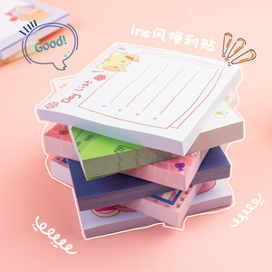 Marcadores de libros de dibujos animados bonitos y coloridos baratos con precio personalizado al por mayor, notas de bolsillo promocionales, página adhesiva Similar, Bloc de notas publicado - Product Image 3