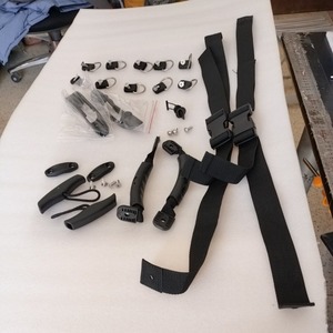 Kit d'accessoires pour kayak, réglable, durable, détachable, pour la pêche récréative dans les lacs et les rivières, 1 personne - Product Image 4