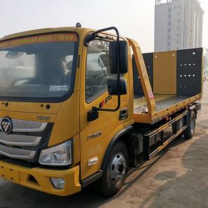 Ouhang 3-5 tonnes, camion de dépannage léger à plateau plat, pour le sauvetage routier - Product Image 3