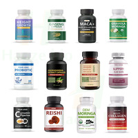 Capsules d'extrait de Cissus Quadrangularis de supplément à base de plantes de marque privée personnalisées
