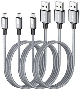 Cable de Carga Rápida Personalizado SUNGUY, Ecológico, de Nailon Trenzado, con 3 Años de Garantía, Certificación ROHS y CE, para Teléfono Móvil y Banco de Energía - Product Image 6