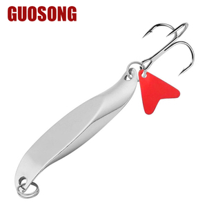 ใหม่7ก.-100ก. ช้อนโลหะเงินประดับเลื่อมตัดยาวสำหรับเบ็ดตก<span class=keywords><strong>ปลา</strong></span>ในแม่น้ำและทะเลสาบ - Product Image 5