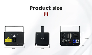 Projection de spectacle laser ILDA RGB, lumières laser disco DJ, lumières laser pour boîte de nuit KTV - Product Image 5