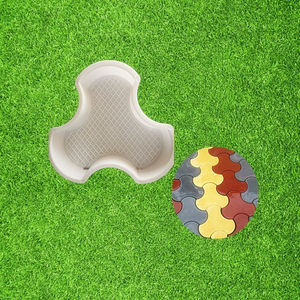 Lát đá khuôn bê tông lồng vào nhau lát gạch nhựa khuôn mẫu bê tông để bán - Product Image 4