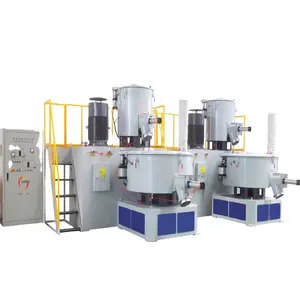Unidad mezcladora caliente y de refrigeración de alta capacidad para polvo de resina de Pvc/máquina mezcladora caliente y fría de Pvc