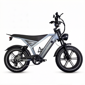 GT20 Electric Off-Road Bicycle brushless Motor Hidden Battery Steel <b>Frame</b> IP54 Waterproof Dual Suspension Hydraulic Disc Brakes - Product Image 1