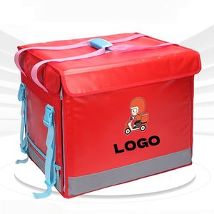 Bolsa de Transporte de Comida Impermeable para Bicicleta/Motocicleta, con Logotipo Personalizado, Tamaño Grande, Mochila de Reparto de Alimentos, Almacenamiento en Seco, Aislada - Product Image 1