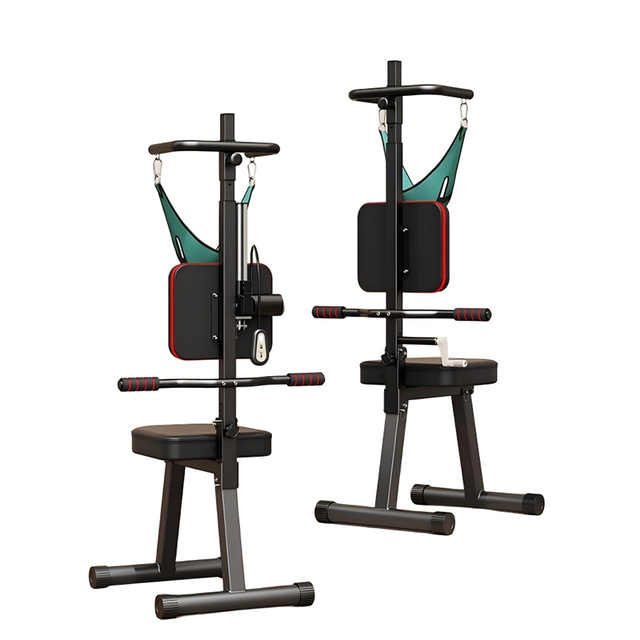 Electric Cervical Traction Chair for Spine and Neck Support with Lumbar Stretcher and Home Use Medical Device