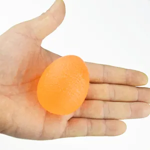 Juguetes para niños Productos de Venta caliente TPR Personalizar colores Tipo de huevo de plástico Mano Deportes Alivio del estrés Juguete