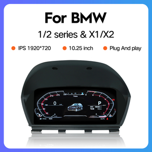 Cruscotto Digitale 10.25'' per <span class=keywords><strong>BMW</strong></span> Serie 1 F20, Serie 2, <span class=keywords><strong>X1</strong></span>, X2 - Strumentazione Digitale, Tachimetro <span class=keywords><strong>Auto</strong></span> - Product Image 2