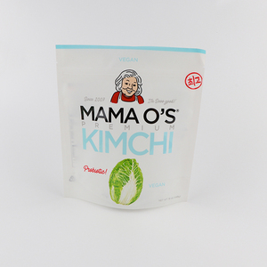 <span class=keywords><strong>2025</strong></span> mới bán buôn cửa sổ dưới gusset tự niêm phong túi kimchi bao bì thực phẩm đứng lên túi với van - Product Image 3