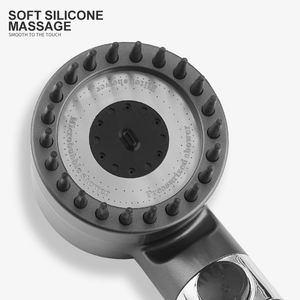 Werkseitig direkt unter Druck stehender Dusch kopf mit Tiefen filter | 3-Modus-Niederschlags-Hand brause Wassers pa rende Verunreinigung entfernung - Product Image 5