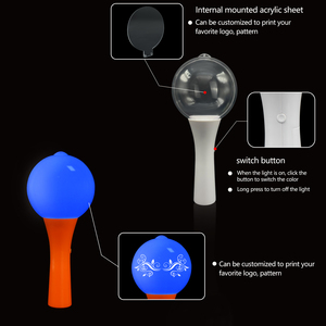 Control remoto LED Dmx Air Kpop Neon Custom Up Flashing Foam Supplies Party Bulk Firth <span class=keywords><strong>Vic</strong></span> Foam Kpop Drum Glow Light Stick - Product Image 5