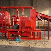 Usine de recyclage de stators et de rotors pour la récupération du cuivre à partir de moteurs électriques usagés