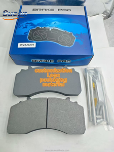 Plaquettes de frein à disque SUCAN WV29087 personnalisées en usine pour camions européens Benz Volvo Scania MAN DAF <span class=keywords><strong>SAF</strong></span>, 50 000 kilomètres - Product Image 2