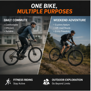 Bicicletta MTB con Telaio in Lega di Alluminio, 24 Velocità Shimano, <span class=keywords><strong>Bici</strong></span> da Montagna Leggera <span class=keywords><strong>per</strong></span> <span class=keywords><strong>Adulti</strong></span>, <span class=keywords><strong>per</strong></span> Ciclismo all'Aperto e Pendolarismo Quotidiano - Product Image 4