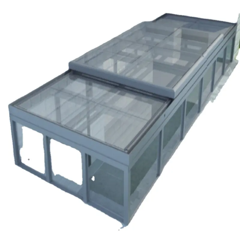 수영풀을 위한 집을 위한 채광창 지붕 창을 미끄러지는 원격 제어 스위치를 가진 진보된 WEI DUN 알루미늄 합금