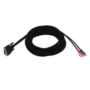 Personnalisable D-SUB 15P M RJ45 8P8C * 2 Faisceau de câblage médical industriel Cuivre PVC Isolation pour véhicules électroniques - Product Image 1