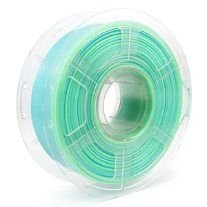 Silk PLA <strong>3D</strong> <strong>Printer</strong> <strong>Filament</strong> 1.75mm Triple Color Silk PLA <strong>Filament</strong> <strong>3D</strong> Printing <strong>Filament</strong> 250g 3 In1 Color Rose Red Sky Blue Green - Product Image 6
