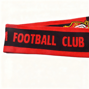 Écharpes de football personnalisées en gros Argentine France Brésil Écharpes de supporters Impression sur laine pour les équipes nationales - Product Image 5