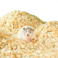 Litière pour hamster en copeaux de bois d'aspen et coton de papier, désodorisante, sans poussière, pour l'aménagement de l'habitat et le terrains de jeu, fournitures pour petits animaux, toutes saisons