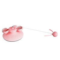 Accessoires interactifs pour chat gobelet jouet pour chat Base robuste perte de poids lampe lumineuse rotative cataire chat taquineries bâton de jeu