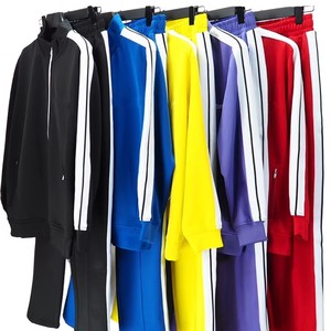 High Quality Sweatsuit Jogging Zipper Cargo Jersey Track Jacket Set Tech Fleece Custom Logo <strong>Tracksuit</strong> for Men - Product Image 1
